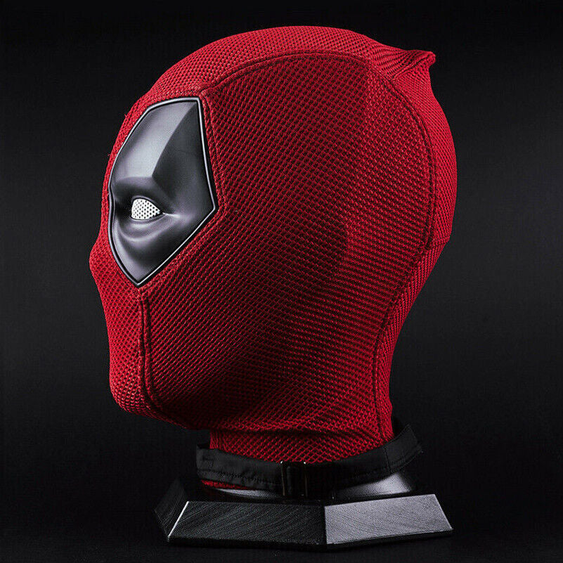 Deadpool Full Face Mask Cos Perspective Superhero Breathable Knit Mask Halloween